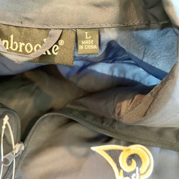 NFL Los Angeles Rams Team Apparel Windbreaker - Picture 5 of 9